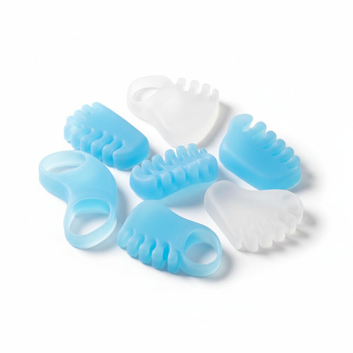 Gel Spacers for Correct Toe Alignment